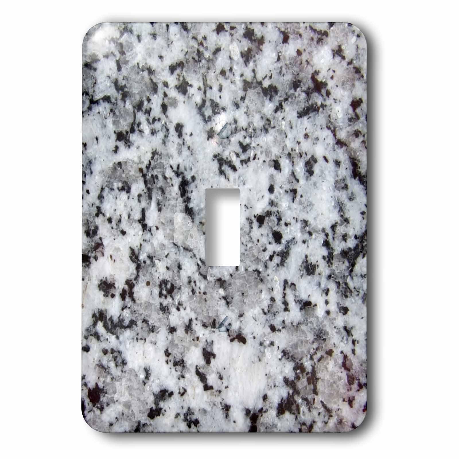 Carcasa para interruptor de luz 3dRose lsp_157792_1 - Placa de granito gris