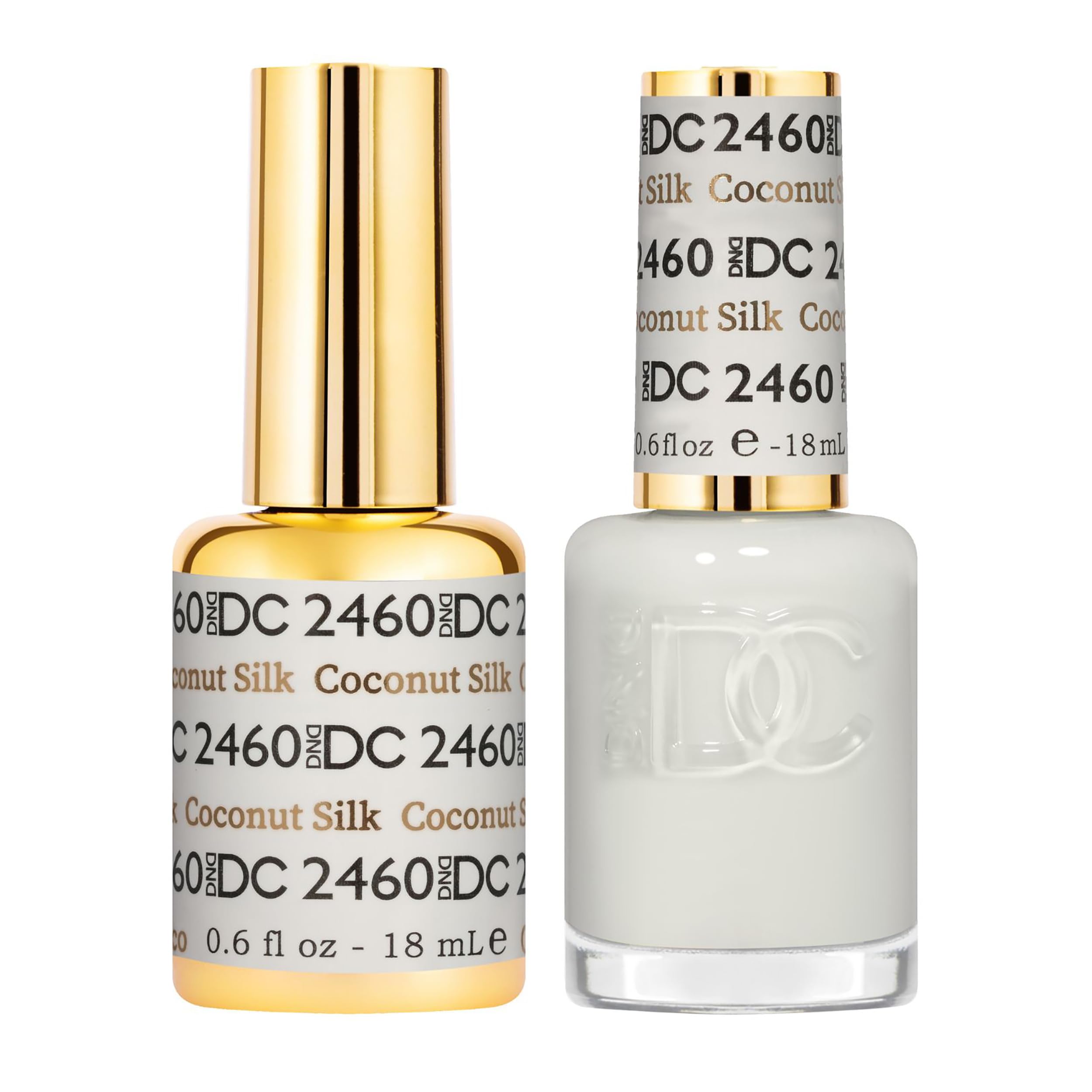 DND DC Gel Polish Set Sheer Collection UV Gel Polish and Air Dry Nail Lacquer Matching Chip-Free Polish