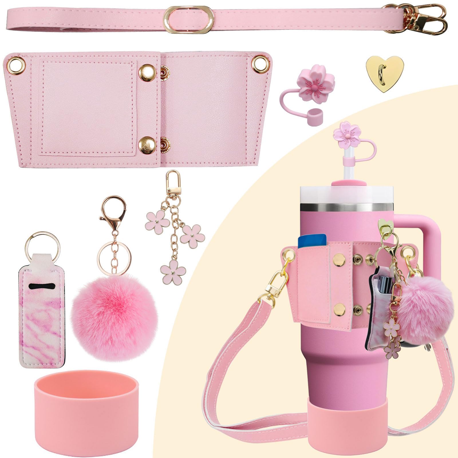 7 PCS Stanley Cup Accessories