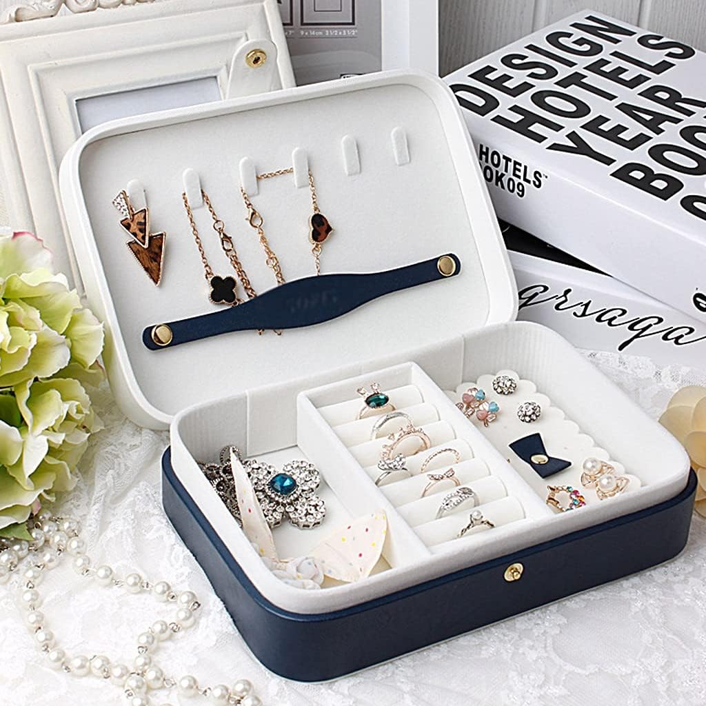 Jewelry Box Organizer Jewellery Box Jewelry Box Jewelry Storage Box Jewelry Box Storage Box Leather Hand Jewelry Box Simple Original Girl
