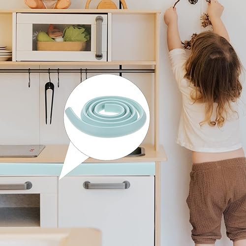 Miniatura 3 de Protectores de esquina suaves a prueba de bebés -66ft de protector de esquina de mesa parachoques de muebles cojines de esquina