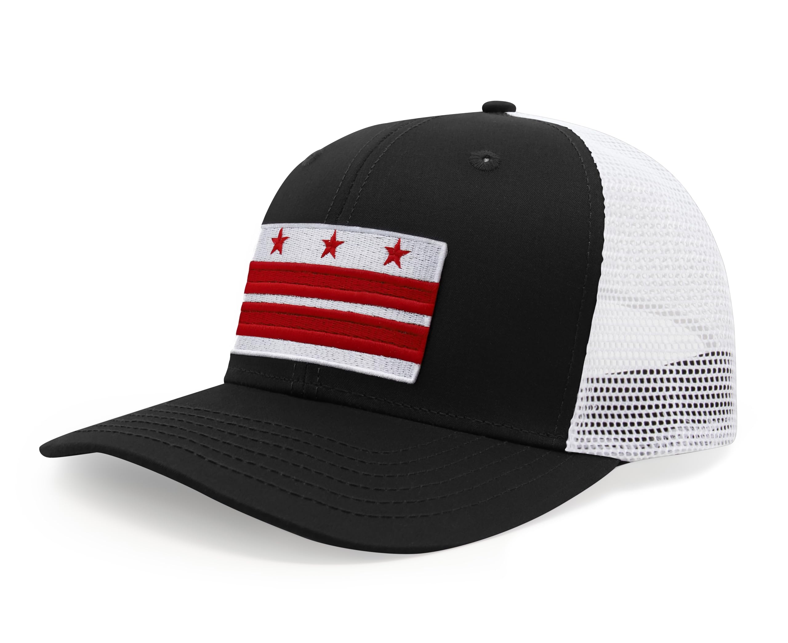 International Tie City Hat for Men and Women, Adjustable Snapback Trucker Baseball Cap with Embroidered Patch