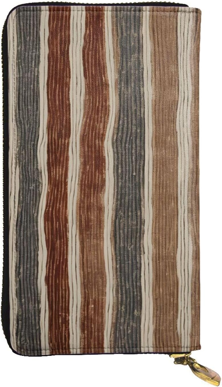 Colorful Stripesfull Width Double-Sided Printed Long Wallet Is A Must-Have For Travel, Portable And Easy To Store In One