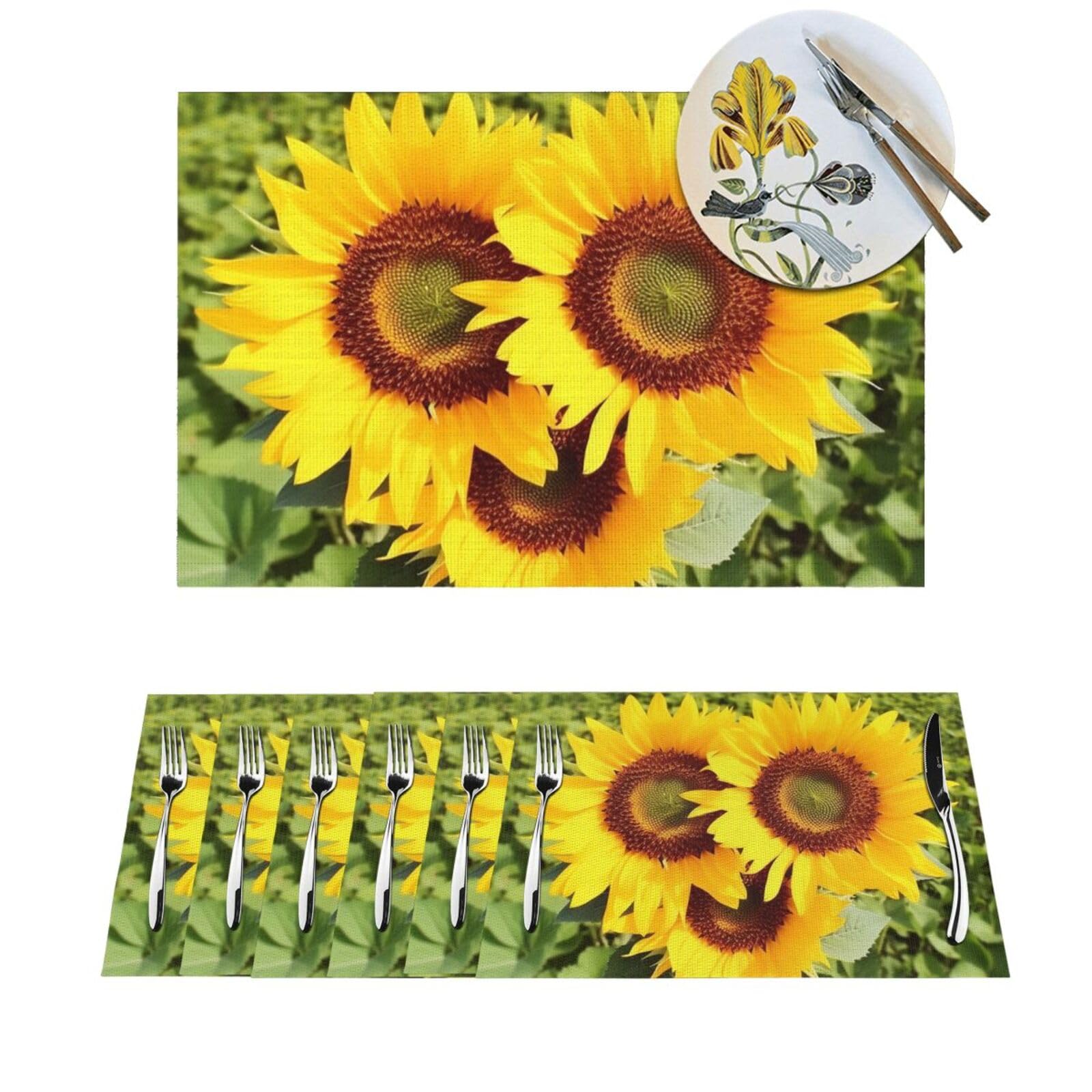 Set de table lavable anti-tache en PVC forme cœur pour table propre sans effort