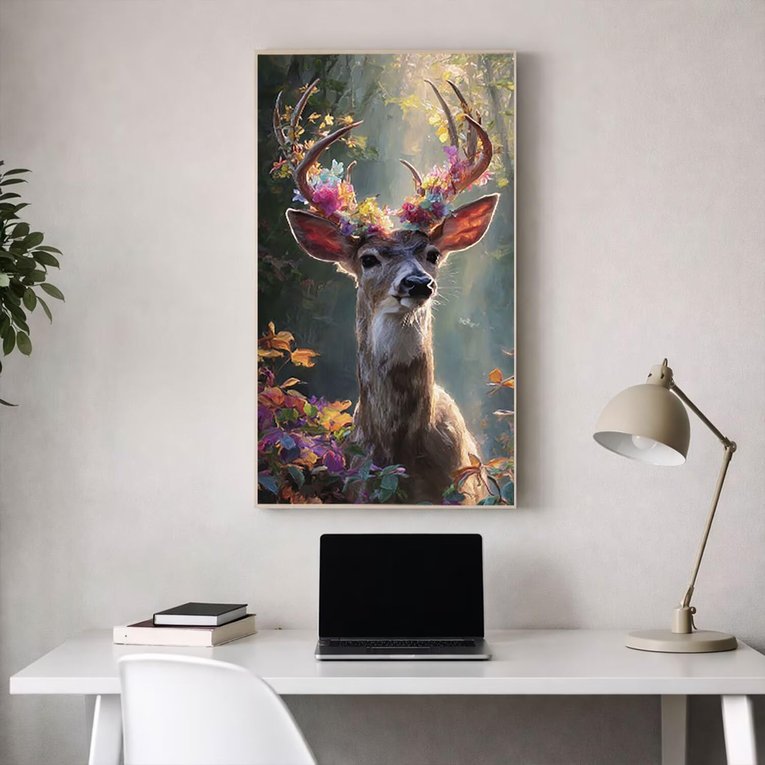 Malowanie według numerów dla dorosłych, duży rozmiar DIY płótno akrylowe zestawy malarskie 80 x 160 cm z pędzlami i pigmentami, kreatywna dekoracja ścienna dla dorosłych, dla początkujących, dzieci