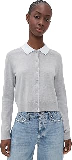 Velvet by Graham & Spencer Women's Riven Lux Cotton Cashmere Sweater