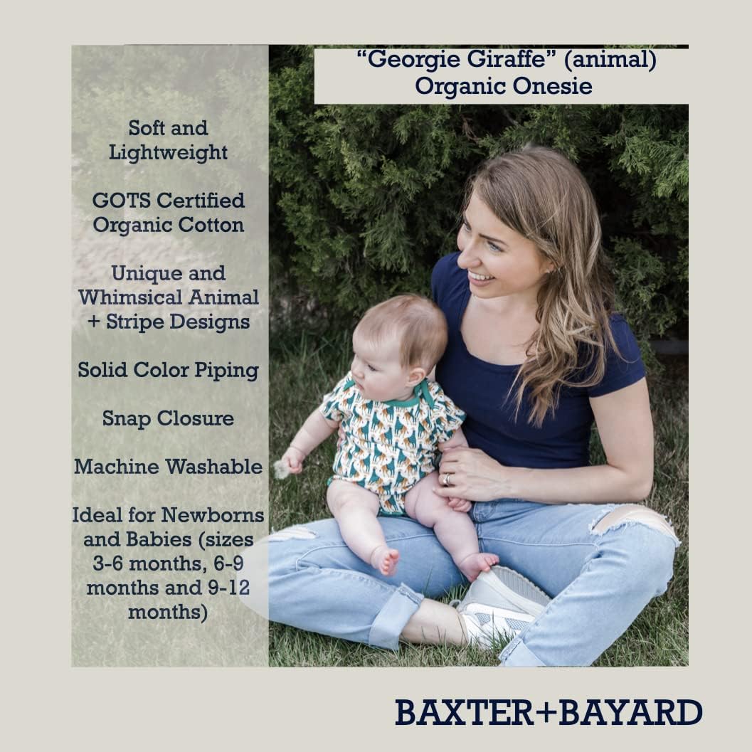 Organic Cotton Short-Sleeve Onesie 2-Pack