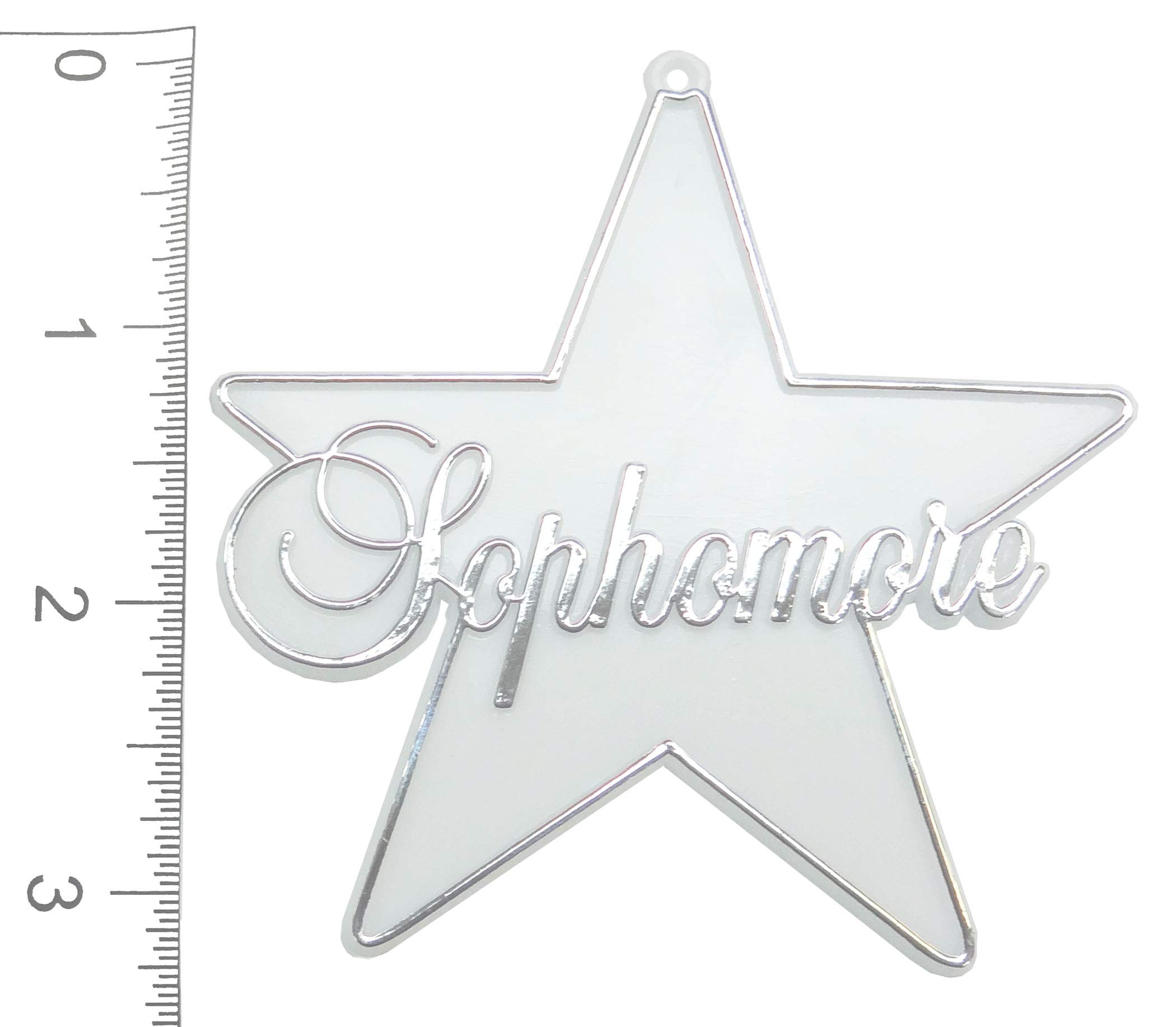 Class Star Script Sophomore #226766 blanco y plata para un estilo urbano y casual 1
