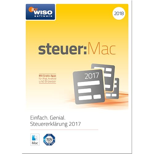WISO steuer:Mac 2018 (für Steuerjahr 2017) [Online Code]