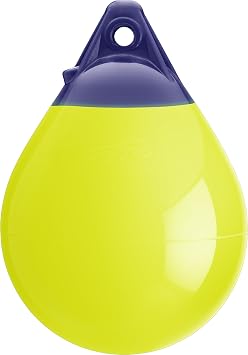 Polyform 41517936 A Series Buoy - 14.5" x 19.5", Saturn Yellow