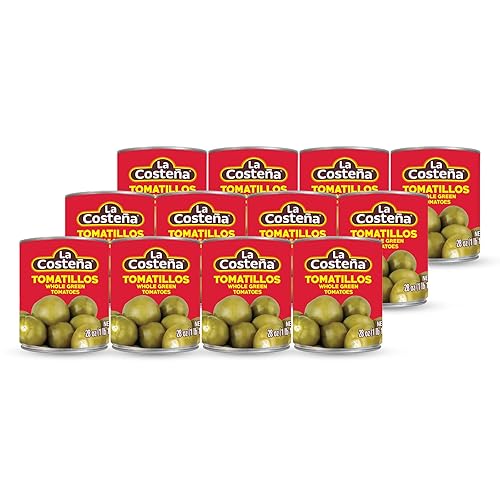 Miniatura 3 de La Costeña Tomatillos verdes | Embalado en agua | Lata de 28 onzas (paquete de 12)