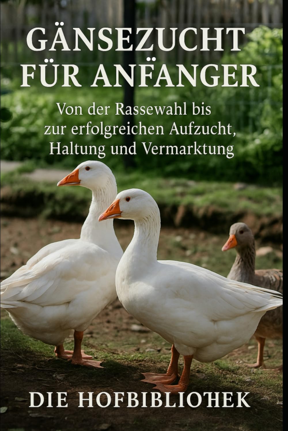 Gänsezucht für Anfänger: Gänse erfolgreich halten, aufziehen und vermarkten: Der praktische Leitfaden zu Rassenwahl, Stall, Weide, Fütterung, Gesundheit und Weihnachtsgans-Produktion