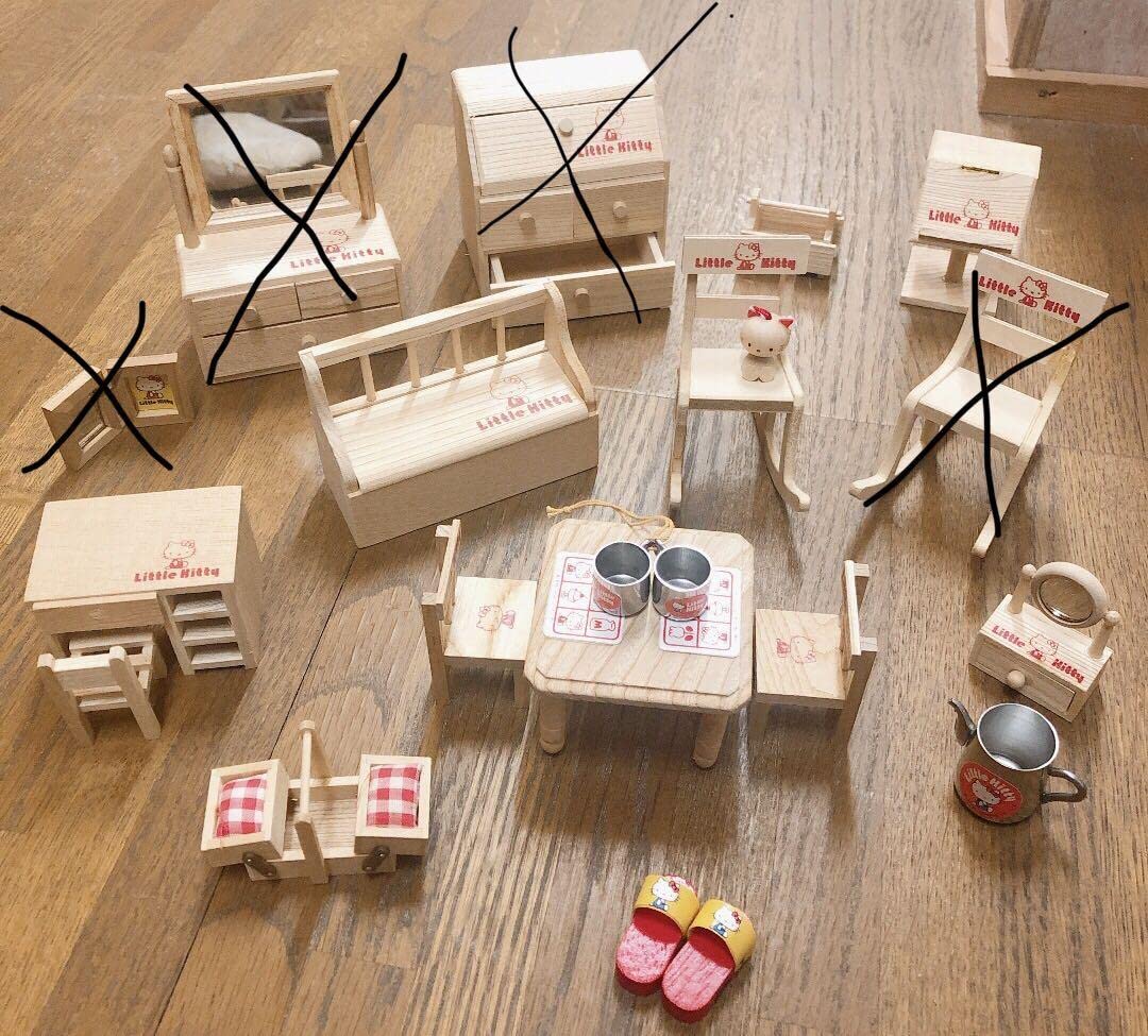 Amazon.co.jp: リトルキティ ミニチュアコレクション 昭和 レトロ 