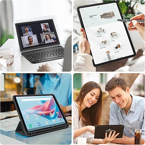 Miniatura 7 de Tablet 10 pulgadas Android 12 Tablets con 16GB+128GB (1TB Expand) Almacenamiento Tablet Computer, 5G WiFi Tablet Octa-Core Procesador, 13MP Dual