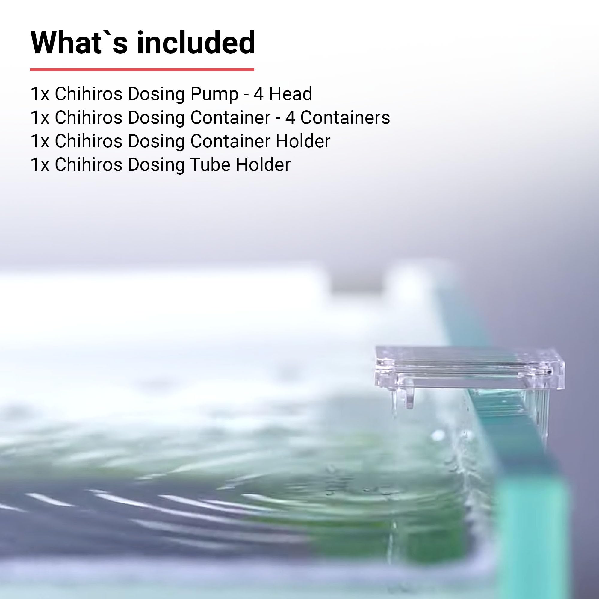 chihiros dosing system-Automatisierte Präzisions-Nährstoffversorgung für Ihr Aquarium