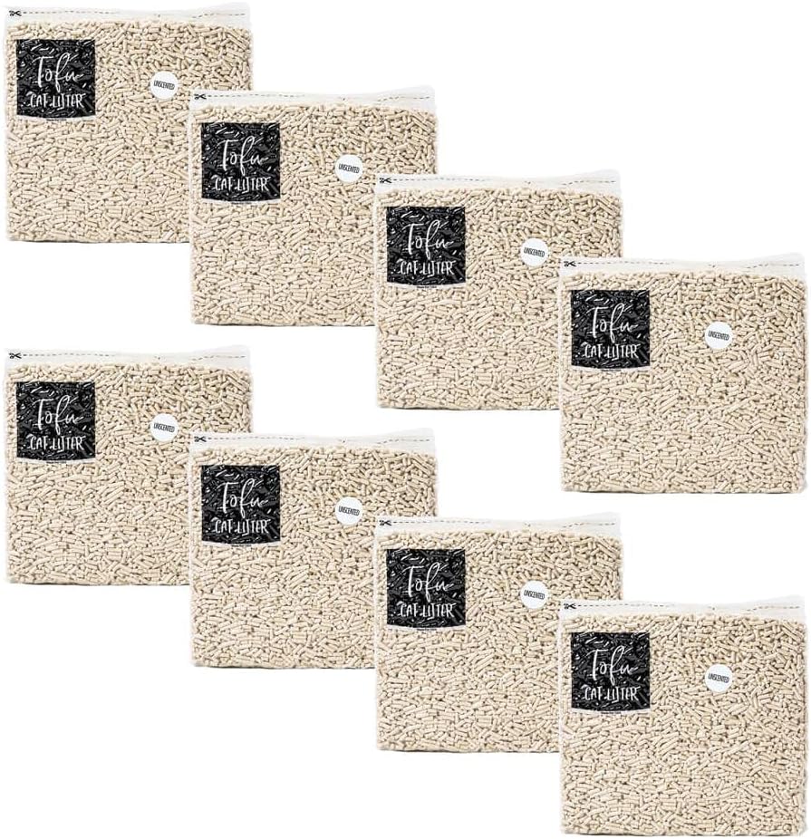 Natural Paw Tofu Cat Litter Pellets Flushable