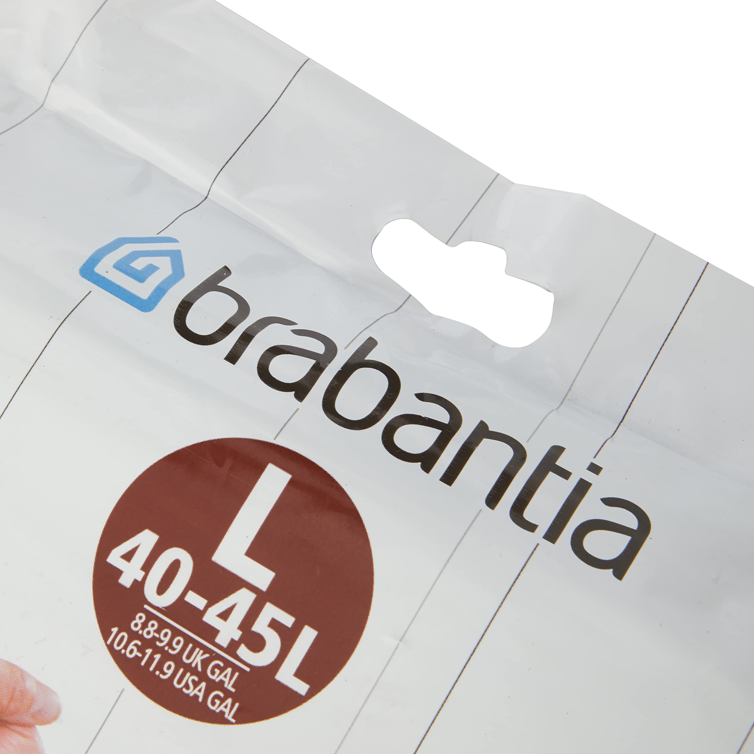 Brabantia Müllbeutel (40-45 Liter (L) Extra Starke müllsäcke Mit Zugband (120 Stuck))