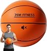 Silent Basketball Size 7 – 24cm Foam Indoor Basketball with Quiet Bounce – Airless ball for Dribbling, Kids & Adults – Soft Training Ball for Apartments, Indoor, Practice