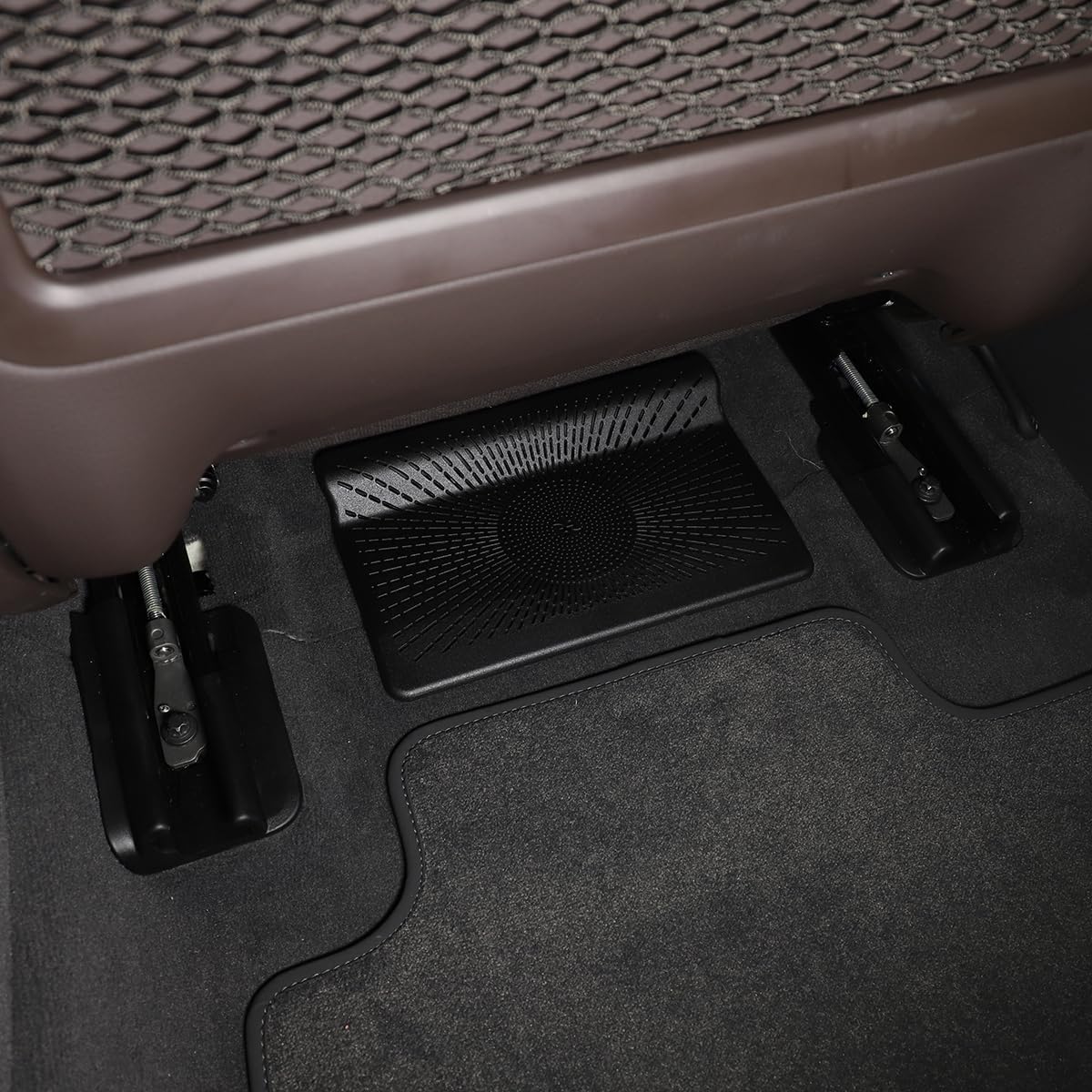 Under Seat Vent Cover Compatible with Mercedes Benz GLE350 W167 400d 450 GLE C167 53 63 S AMG GLS450 X167 580 Backseat Air Vent Cover Grilles Protector ABS Car Air Vent Accessories (Black)