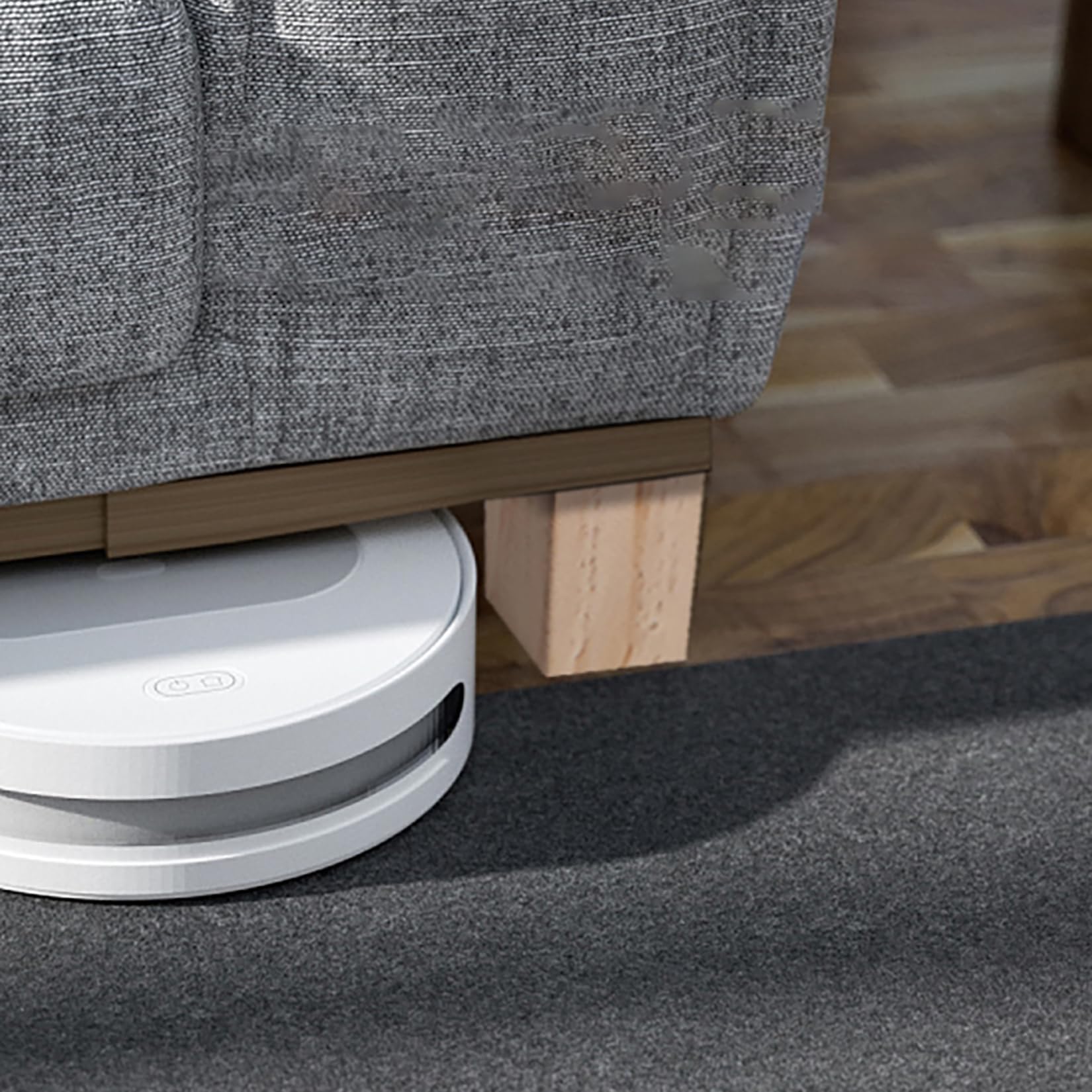 4 Stück Möbel Risers Quadrat Möbelerhöhung Tischerhöher Betterhöher Elefantenfuß Sockelfuss Sofaheber Stuhlerhöher,Erhöhungen für Möbelfüße, für Tisch, Stuhl, Sofa