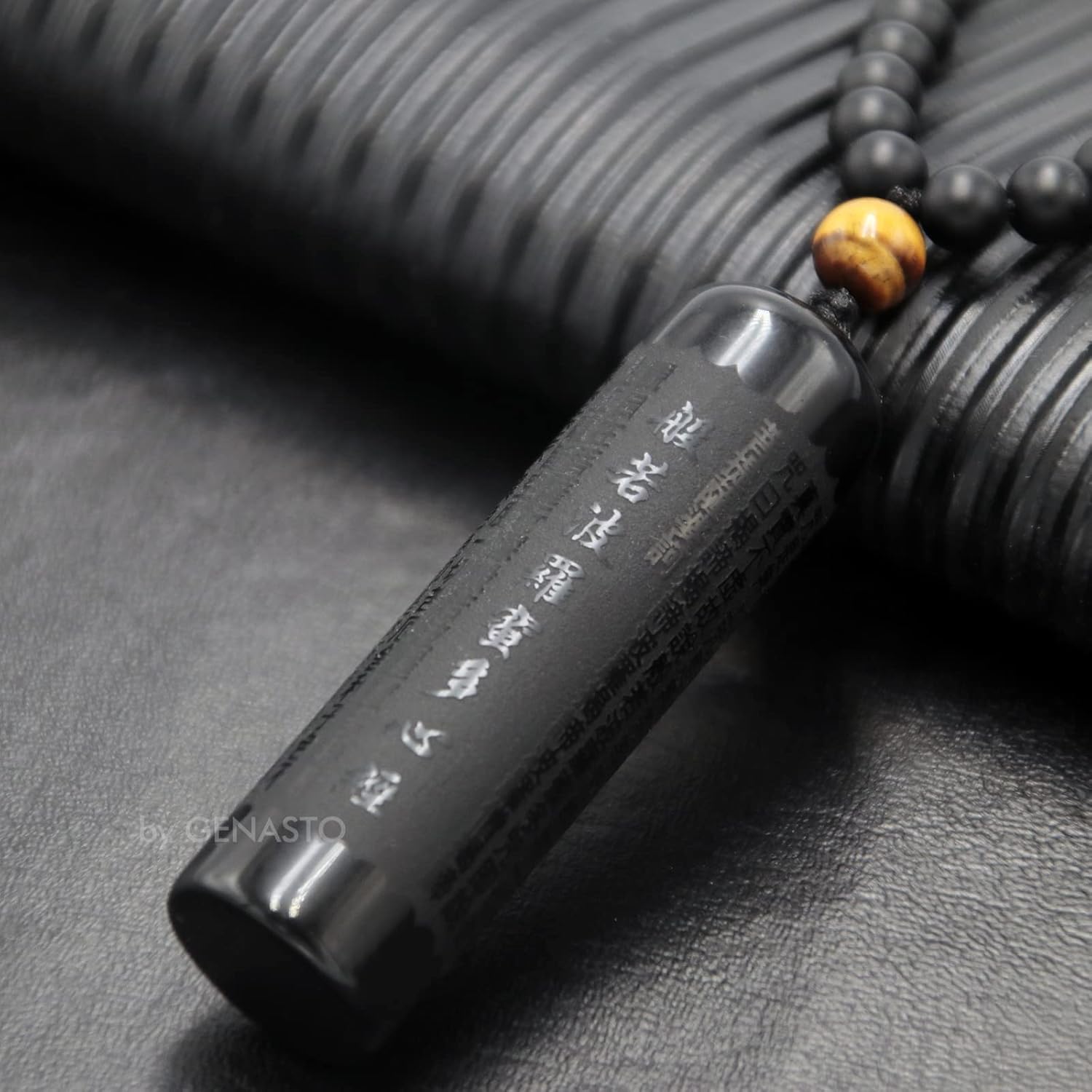 Black Obsidian Necklace Tiger Eye Gemstone Beads Crystal Stone Pendant Healing Chakra Mala Spiritual Necklace for Men Women - Image 6