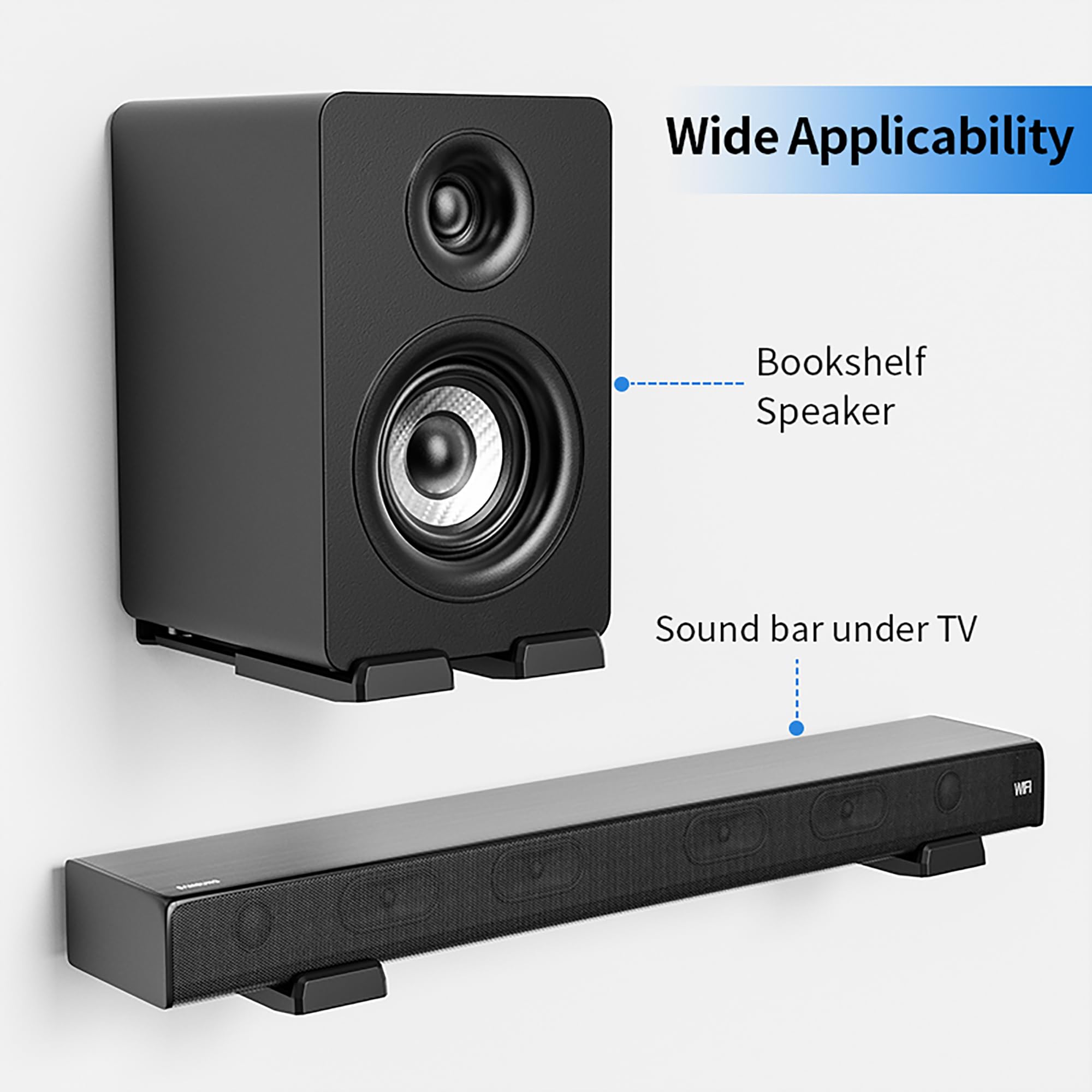ETHU Uchwyt ścienny soundbar (czarny)