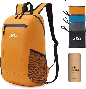 15L Lightweight Hiking Backpack Small,Waterproof Hiking Daypack,Foldable Backpack for Travel,Ultralight Daypack