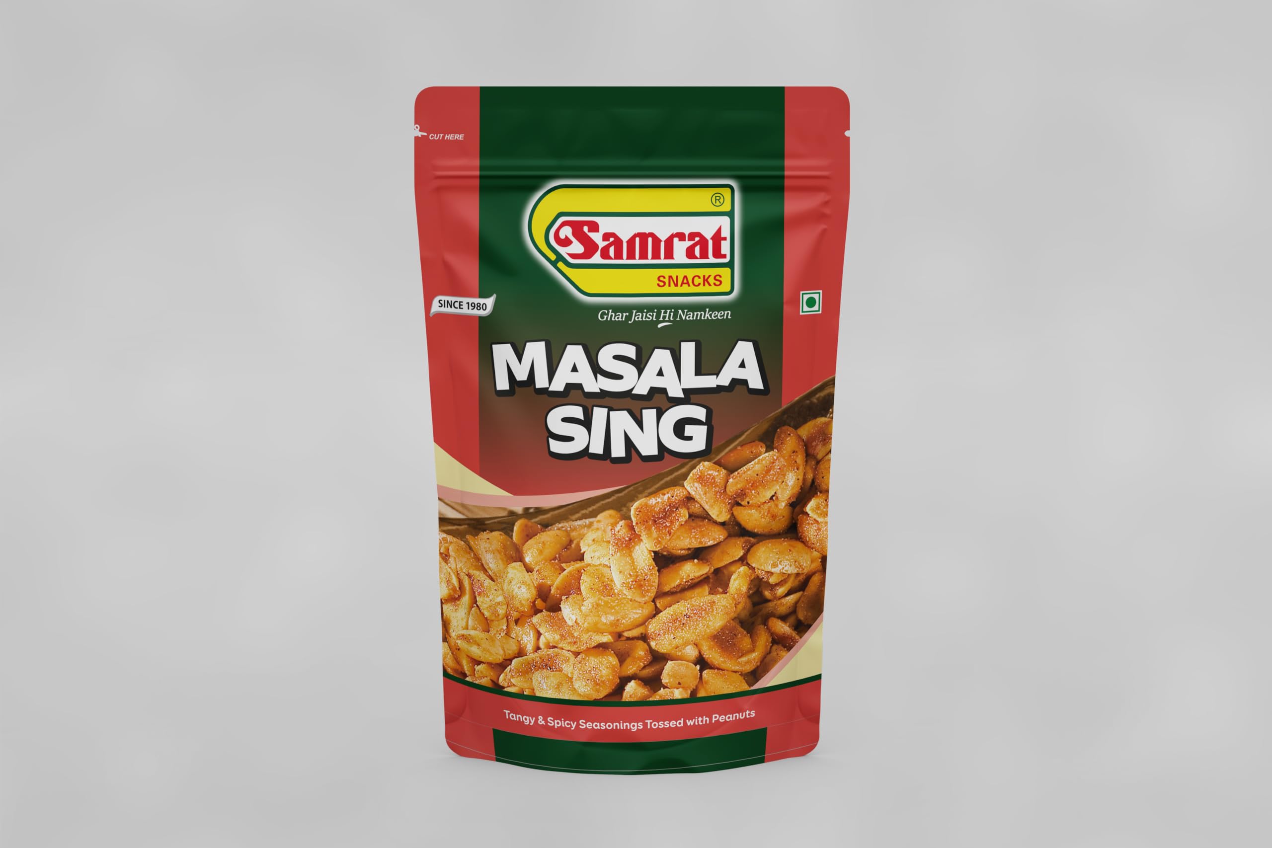Samrat | Masala Sing Spicy & Tossed Peanuts Namkeen Snacks - Flavor Fiesta in Every Bite | Ghar Jaisi Hi Namkeen | (1 KG) (B0BL7H1DMW) Amazon Price History, Amazon Price Tracker