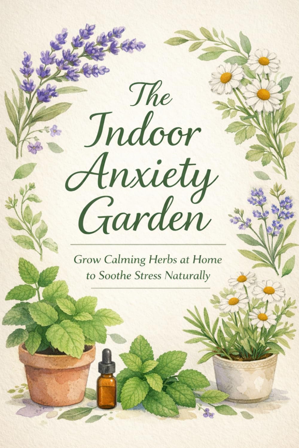 The Indoor Anxiety Garden: Grow Calming Herbs at Home to Soothe Stress Naturally