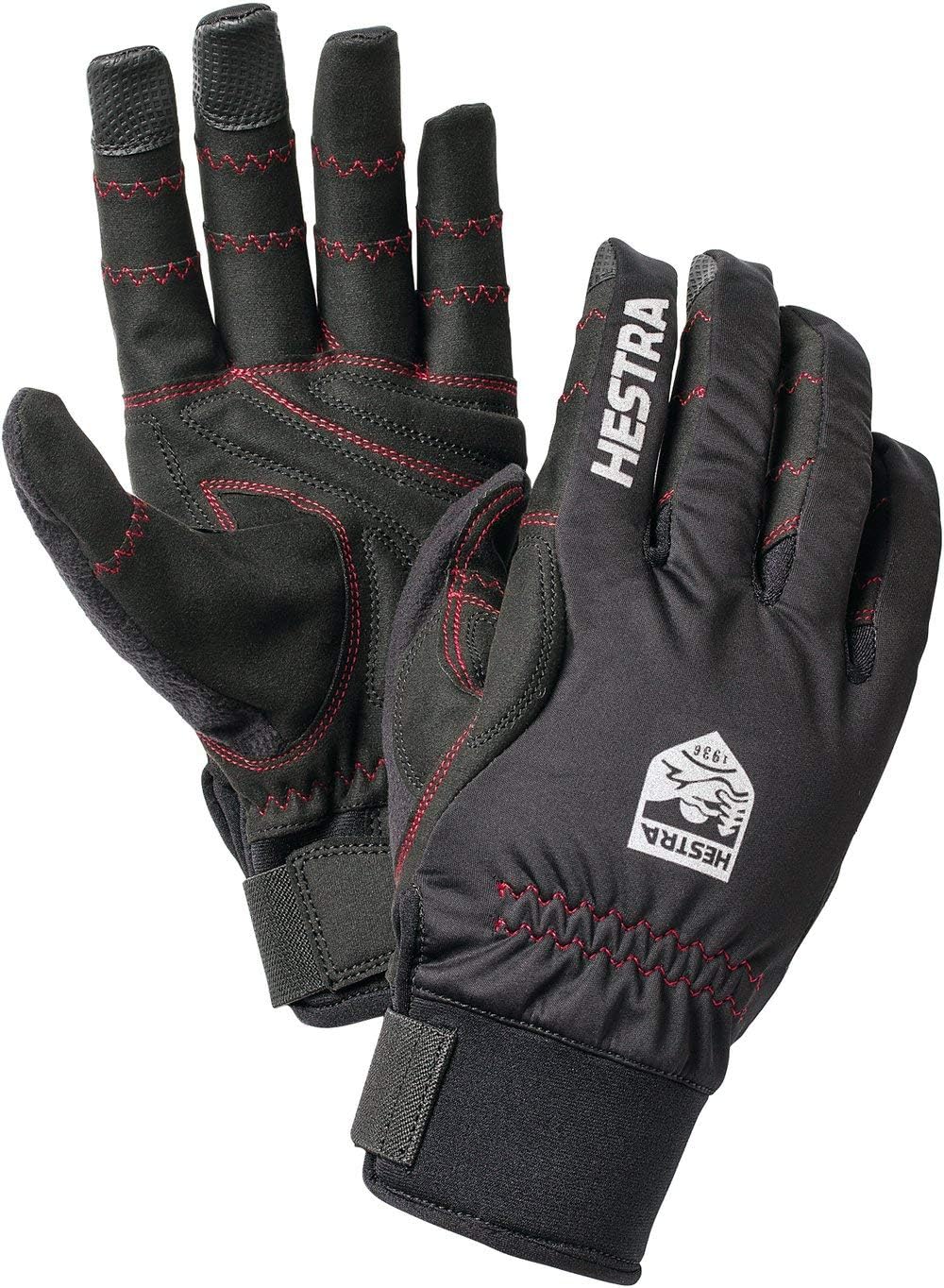 HESTRA Ergo Grip Long Bike Glove - 5-Finger Glove for Mountain Biking