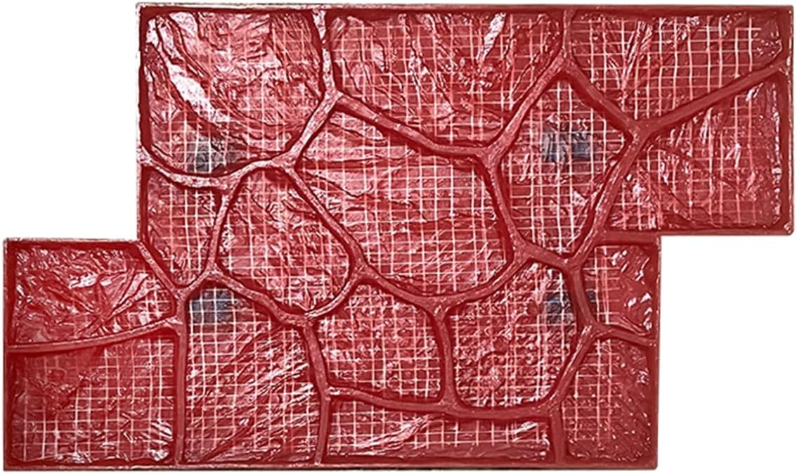 Decorative Concrete Stamps Rubber concrete cement stamping mat, concrete stone texture stamping mold, seamless concrete stamping mat molds Printed Floor Mats
