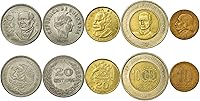 Vista 10 de Colección de 5 Monedas Líderes Militares de América Latina Héroes Nacionales Libertadores Ejército Comandantes Independencia