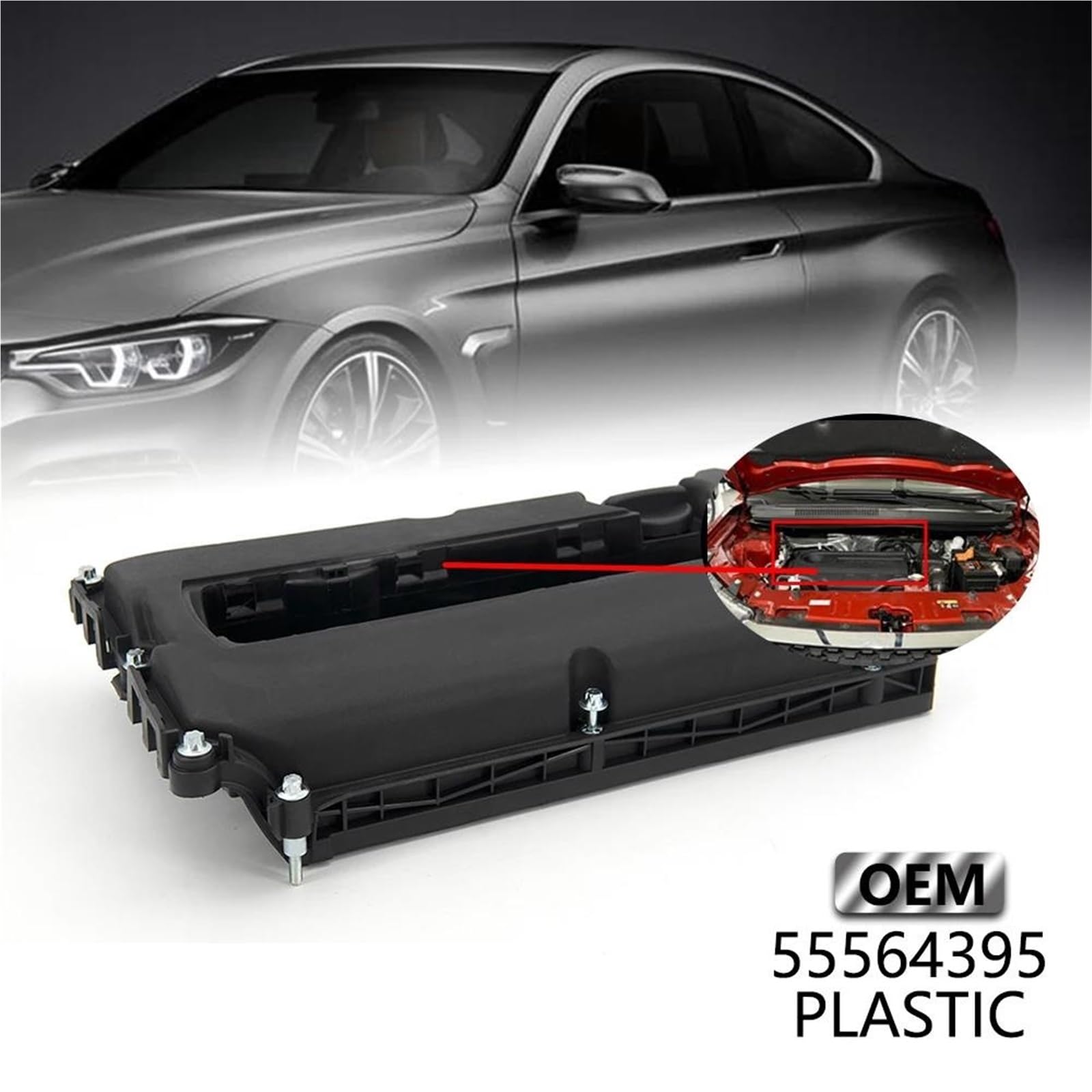 Coperchio Valvola Motore OEM 55564395 Coperchio Valvola Motore In Plastica Bilanciere Albero A Camme Per 1.8L Per Chevy Per Cruze Per Sonic Per Aveo 5 Punterie Valvola Motore