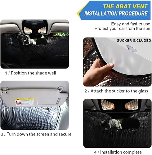 Miniatura 2 de senya Parasol para parabrisas de automóvil, diseño de flor de loto rosa, bloquea el sol, protector solar plegable mantiene tu vehículo fresco, se