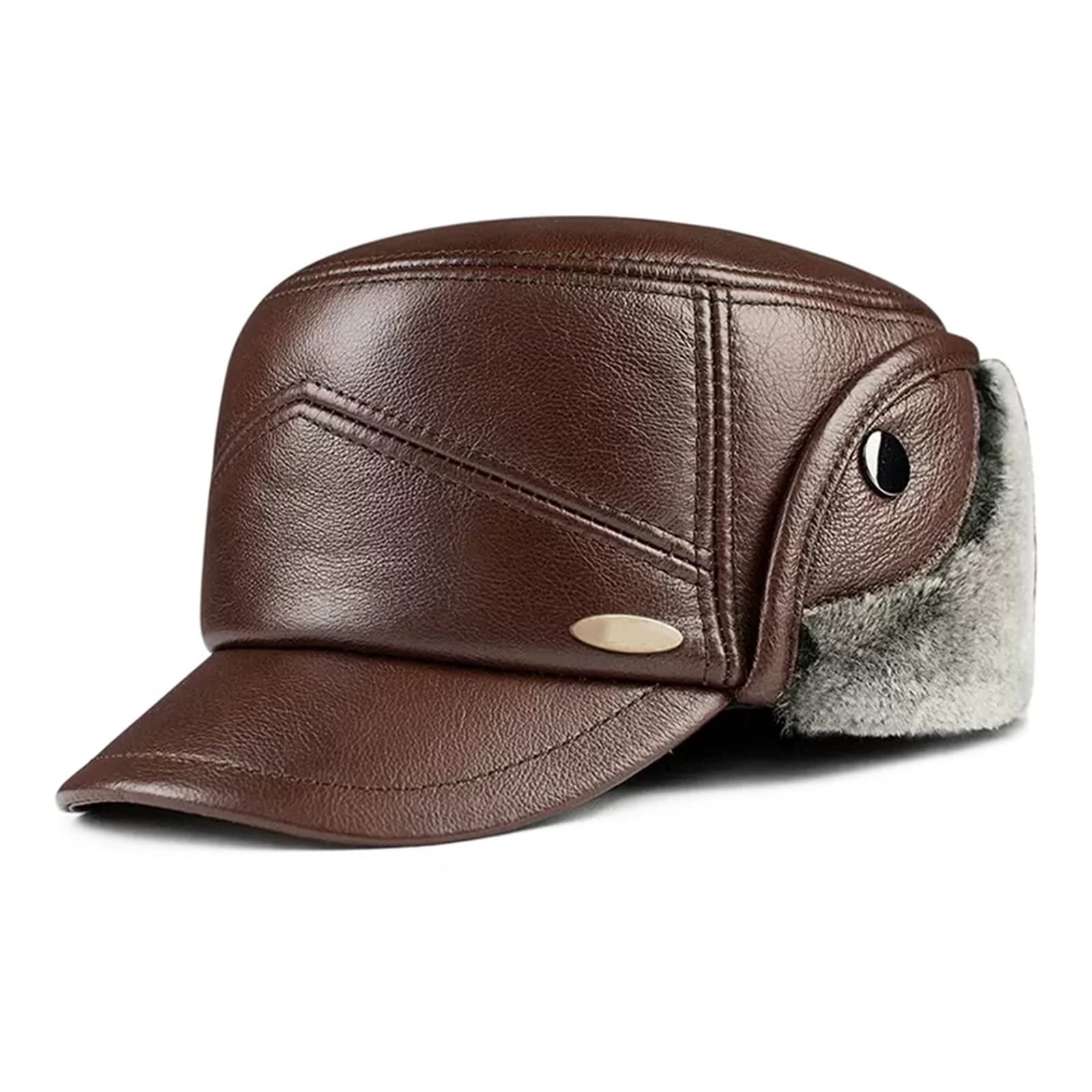 Bonnet d'hiver homme et bonnet russe femme du A au XL