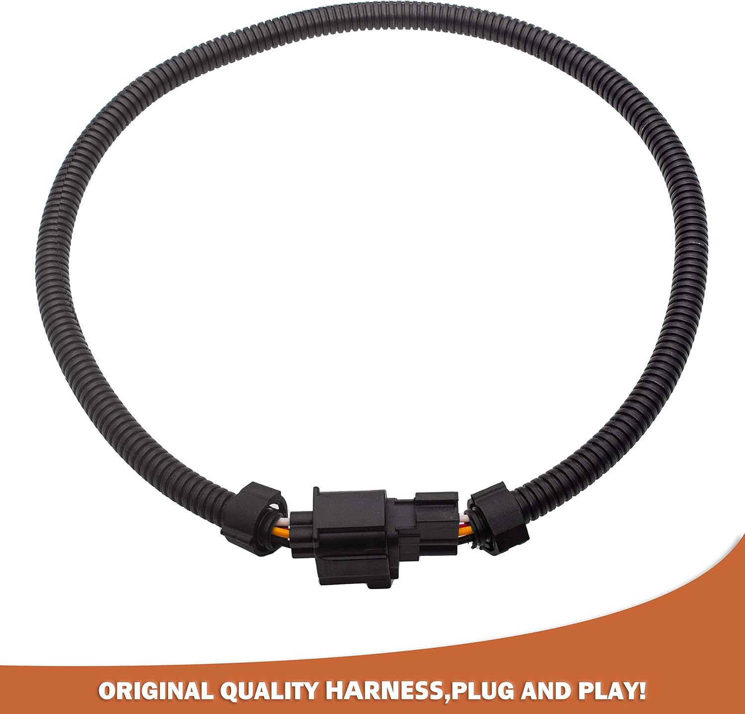 24" O2 Sensor Wire Extension Harnesses Compatible with Jeep Dodge Ram Mercedes Viper Charger Challenger Volkswagen(Pack of 2)