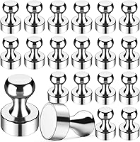 Vista 7 de 12 Piezas Imanes Negros para Refrigerador, Imanes para Refrigerador, Imanes para Pizarra Blanca, Imanes para Refrigerador para Adultos, Imanes