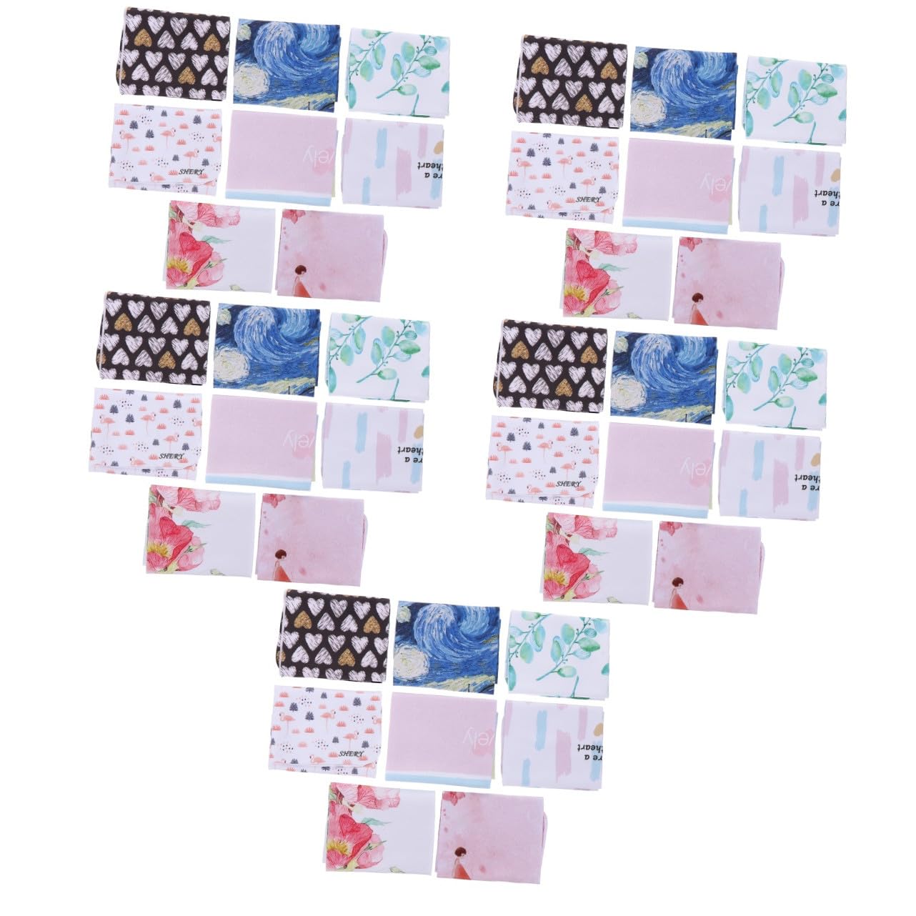 FRCOLOR 5 Set Di Panni Per La Pulizia in Microfibra Per Occhiali Per La Pulizia Degli Occhiali Morbidi Robusti E Facili Da Trasportare 8 Pezzi*5