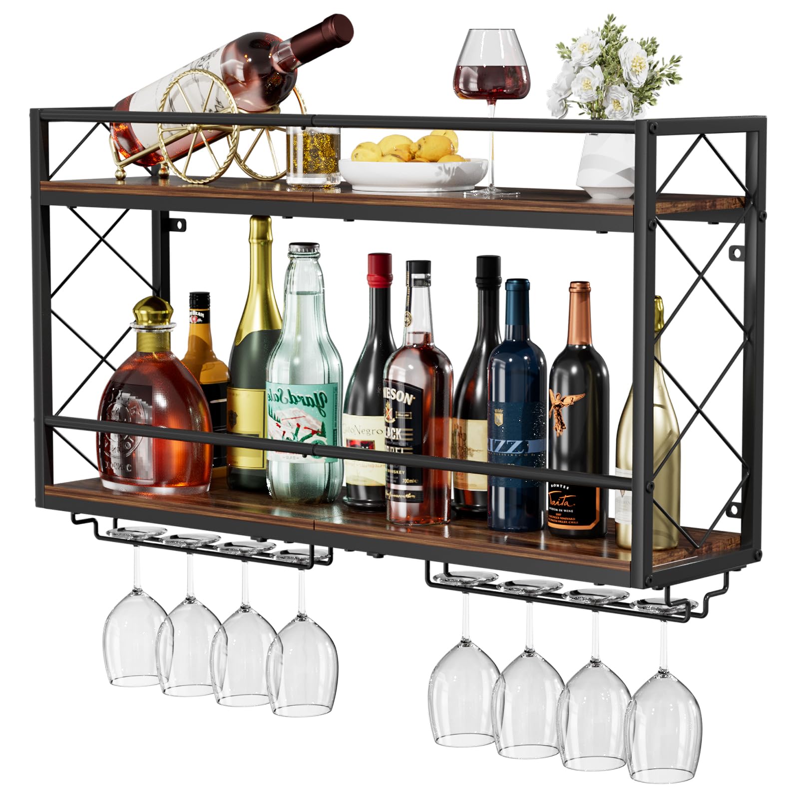 NEYCIL 2-Tier with Glass