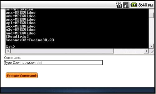 Remote command prompt – vue 3
