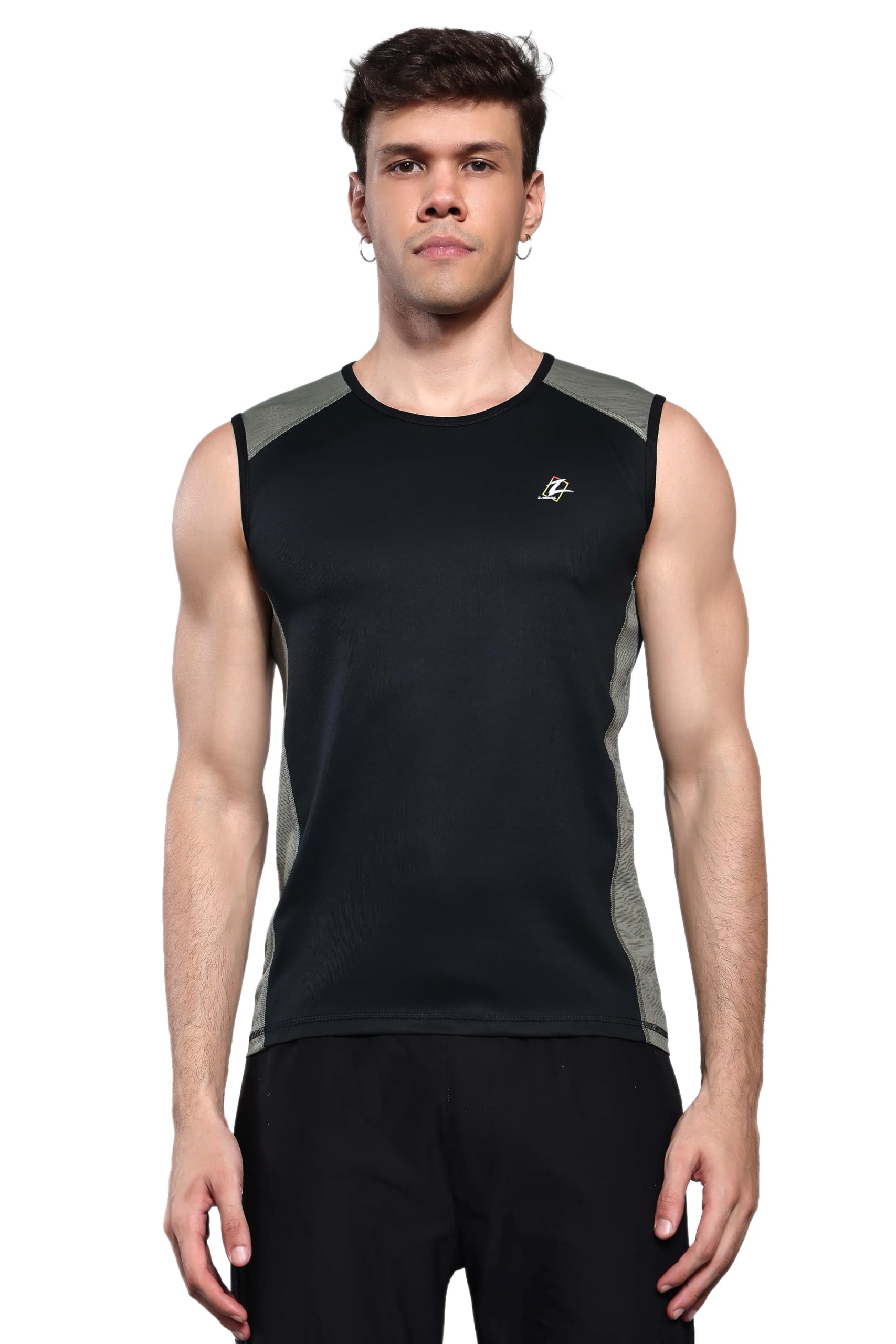 z zagros Zagros Active Wear Vest for Men-XL Black-picture-11