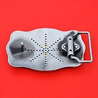 Vista 4 de US 2005 Oregon State Quarter BU Uncirculated Coin Silver Tone Belt Buckle NUEVO - Hermoso diseño de desplazamiento occidental