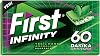 First 60Dk Infinity Yeşil Nane Aromalı Sakız 27 gr