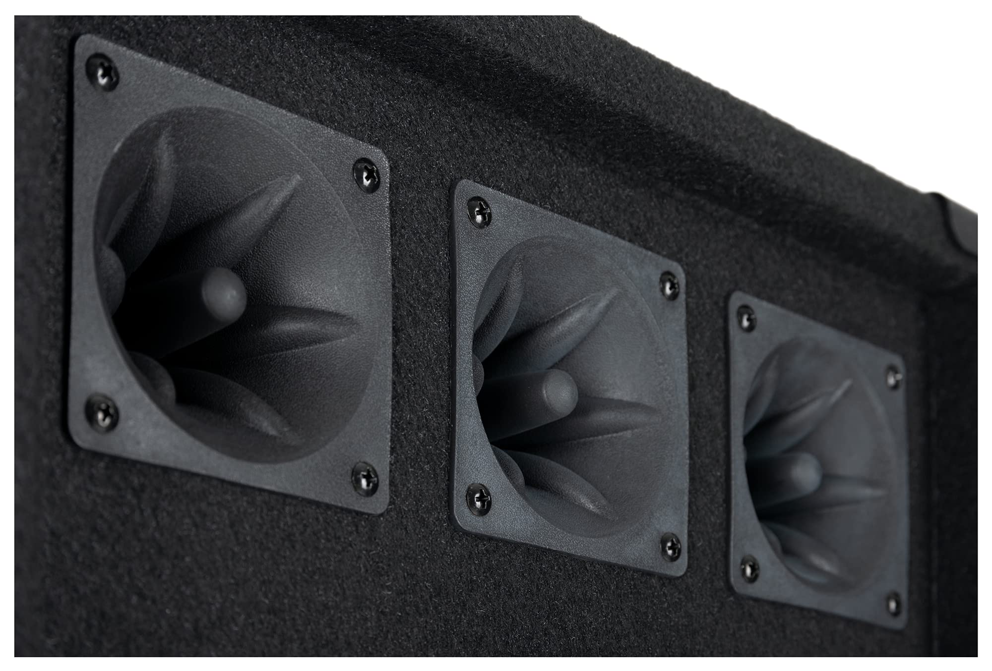 McGrey Paar DJ-2222 2-Etagen DJ PA Lautsprecher Box 2X 30cm (12“) Subwoofer 2000W (Passiv, 2-Wege System, Holzgehäuse)
