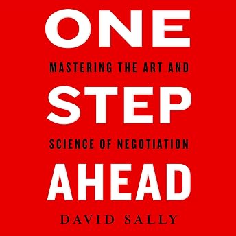 One Step Ahead Audiobook by David Sally episode artwork