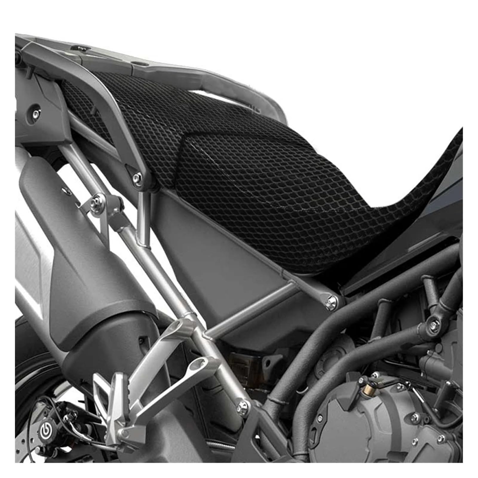 Fodera Sella Moto Coprisedili Per Moto Per Tracer9 900 2022 2023 Per Tracer 9 Protezione Cuscino In Rete A Nido D'ape Traspirante