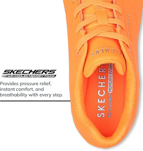 Miniatura 3 de Skechers Uno - Night Shades Zapatos deportivos para mujer, tenis con espuma viscoelástica refrescante, entresuela Skech-Air y empeine de Durabuck