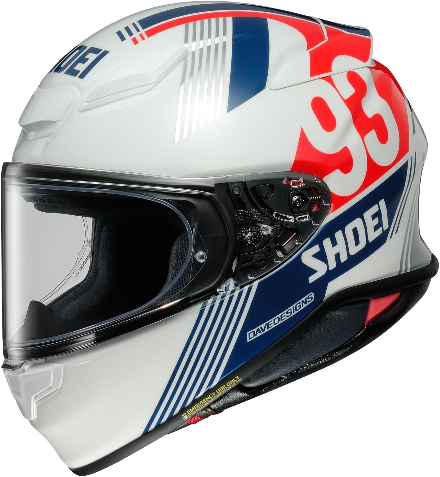 RF-1400 MM93 Retro Full Face Motorcycle Helmet