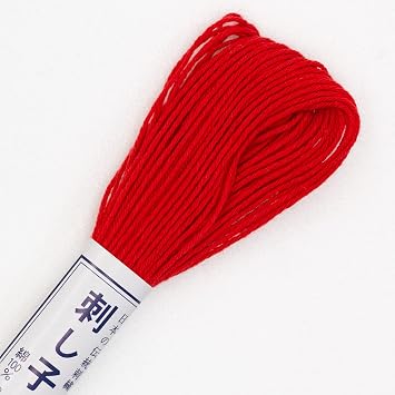 Olympus Sashiko 20m Skein Red thread