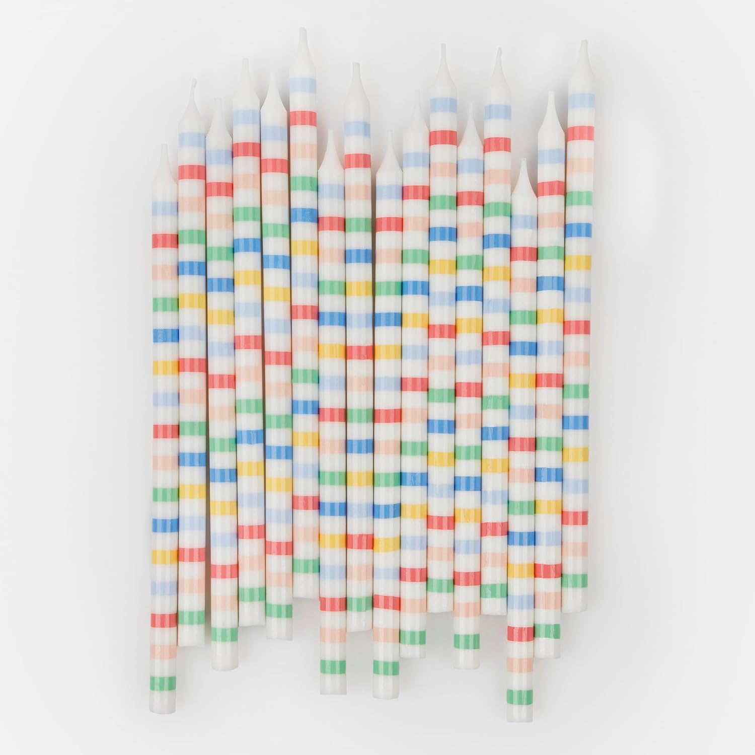 Meri Meri Happy Birthday Candles for Cake (Pack of 16)